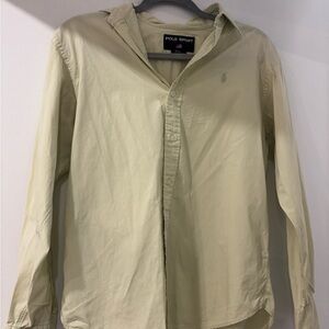 Polo Sport Light Green Button-Up Shirt